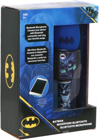 Reig Musicales-Microfon cu conexiune bluetooth Batman