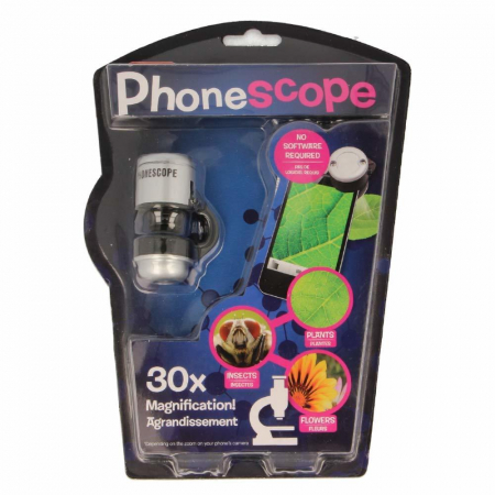 Jocuri educative - Keycraft-Microscop pentru telefon