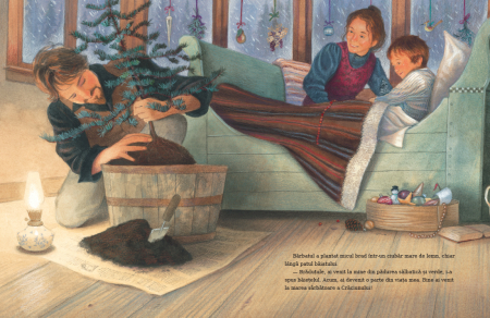 Editura Cartea Copiilor Micul brad de Margaret Wise Brown ilustratii de Jim LaMarche [6]