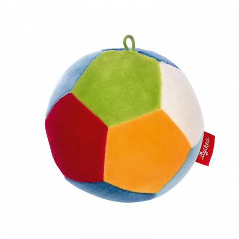 Jucarii 3-5 ani - Sigikid-Minge din plus multicolora Patchwork, Sigikid