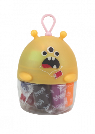 Jucarii sub 50 RON - Beleduc-Miniset de modelaj cu 10 culori de plastilina usoara Monstruleti Portocaliu
