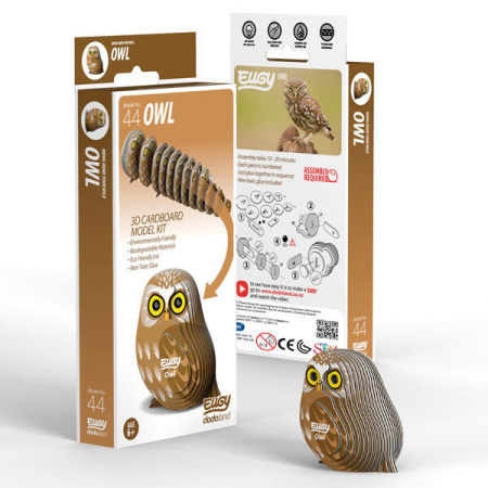 Jucarii educative - Brainstorm-Model 3D - Bufnita