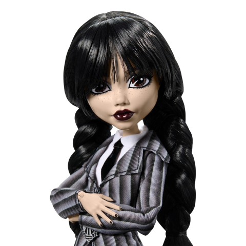 Mattel-Monster High Wednesday Papusa Wednesday  [4]