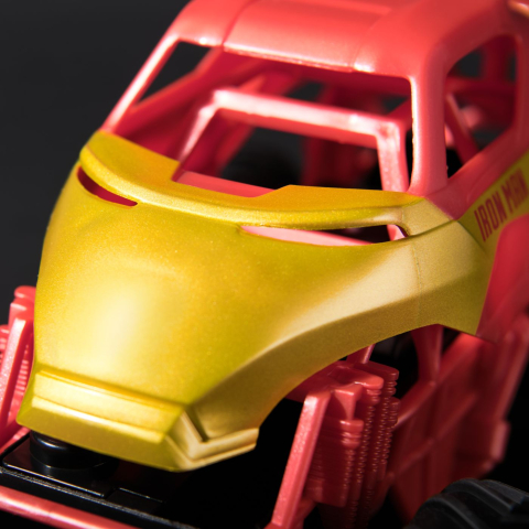 Monster Jam Marvel Camion Gigant Cu Telecomanda  Iron Man Scara 1 La 24 [1]