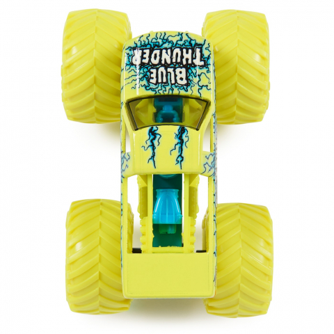 Monster Jam Masinuta Metalica Blue Thunder Scara 1 La 64 [6]