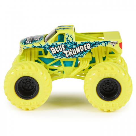 Monster Jam Masinuta Metalica Blue Thunder Scara 1 La 64 [3]