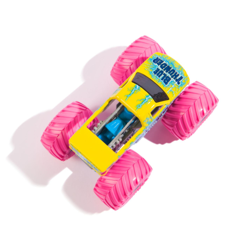 Monster Jam Masinuta Metalica Blue Thunder Scara 1 La 64 [3]