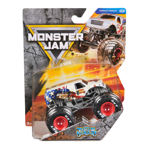 Jucarii educative - Spin Master-Monster Jam Masinuta Metalica Jester Scara 1 La 64
