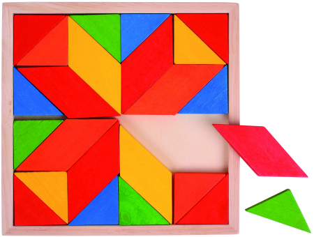 Toate jucariile - BigJigs-Mosaic-Set-de-constructie-din-lemn