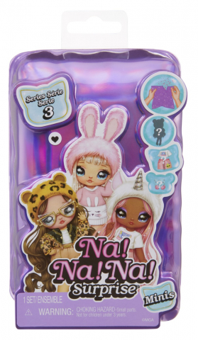 Játékok 3-5 éveseknek - Na! Na! Na!  Surprise! Minis S3 Papusa