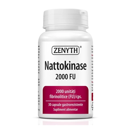 Mama si Copilul - Zenyth-Nattokinase, 2000FU, 30 capsule gastrorezistente, Zenyth
