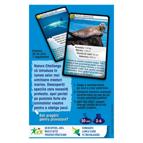 Jucarii educative - Bioviva-Nature Challenge: Animale marine