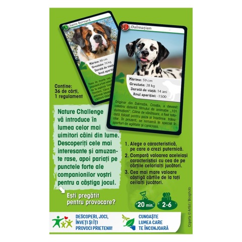 Jucarii educative - Bioviva-Nature Challenge: Caini