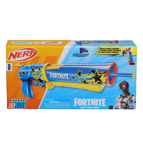 Oktató játékok - Nerf Blaster Fortnite Half Tone Hero