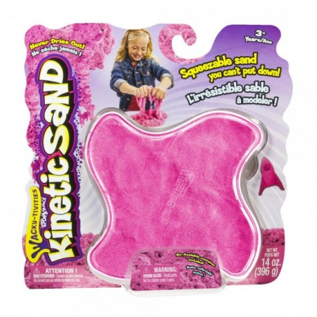 Oktató játékok - Kinetic Sand-Nisip Kinetic Colorat - Roz 397 g - Kinetic Sand