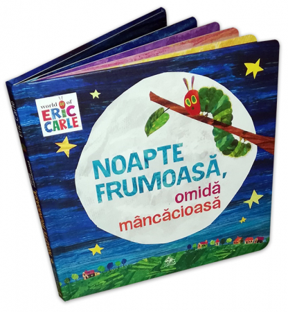 Cadouri botez - Editura-Cartea-Copiilor-Noapte-frumoasa-omida-mancacioasa-Eric-Carle