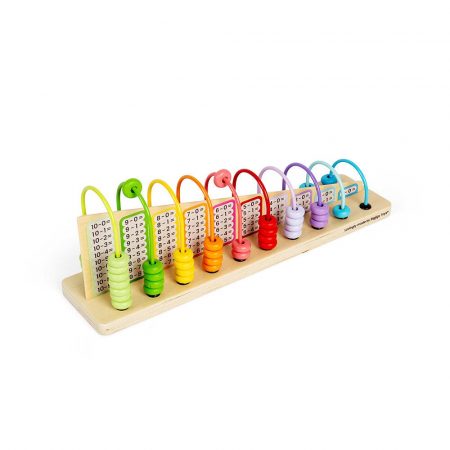 Oktató játékok - BIGJIGS Toys-Numaratoare din lemn - Adunari si scaderi