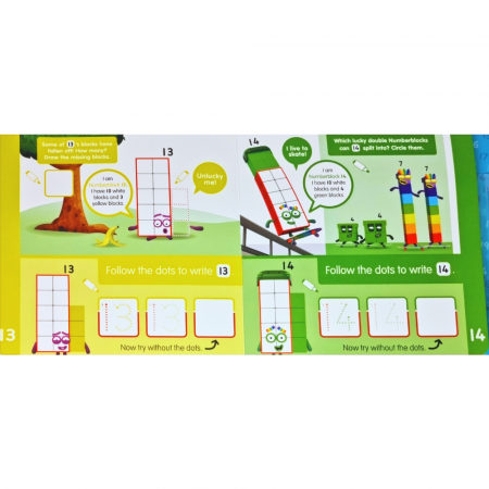 Learning Resources Numberblocks - Carticica Scriu si sterg Numberblocks 11-20 [2]