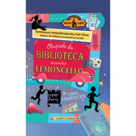 Könyvek 8 éves gyerekeknek - Corint-Olimpiada din biblioteca domnului Lemoncello (vol.2)