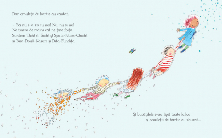Editura Cartea Copiilor Omuletii de hartie - de Julia Donaldson ilustratii de Rebecca Cobb [9]