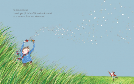 Editura Cartea Copiilor Omuletii de hartie - de Julia Donaldson ilustratii de Rebecca Cobb [8]