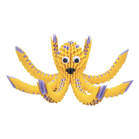 Oktató játékok - Origami 3D, Creagami - Caracatiță, 479 piese