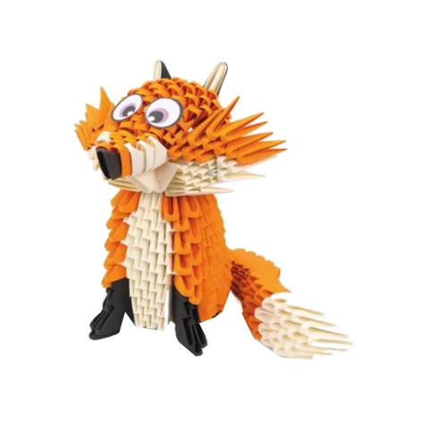 Oktató játékok - Origami 3D, Creagami - Vulpe, 501 piese