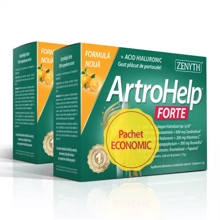 Anya és gyerek - Pachet ArtroHelp Forte, 28+14 plicuri, Zenyth