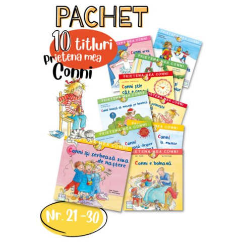 Jucarii educative - Editura Casa-Pachet Conni 10 titluri (nr. 21-30) - Liane Schneider