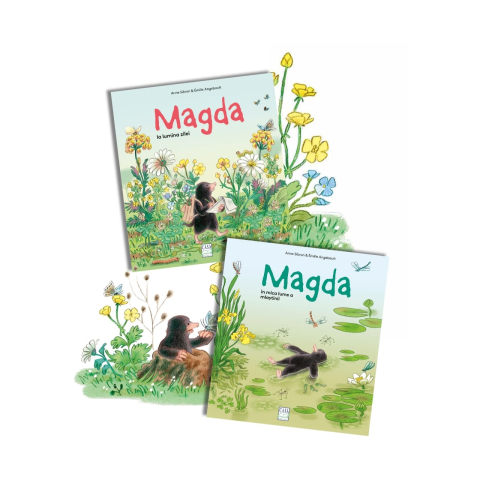 Jucarii educative - Editura Casa-Pachet Magda, micuța cartița - 2 titluri - Anne Sibran
