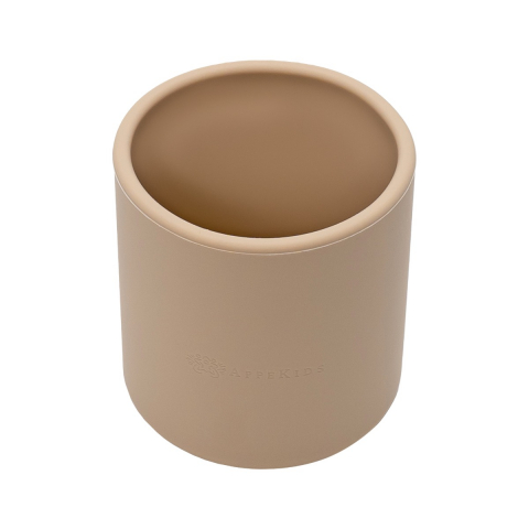 Pahar din silicon, AppeKids - Bubble Beige [2]