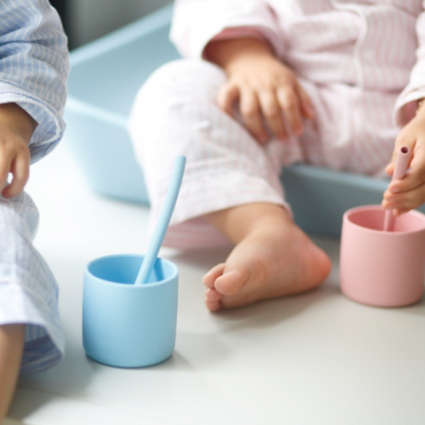 Minikoioi-Pahar Minikoioi, 100% Premium Silicone, Mini Cup – Bubble Beige [1]