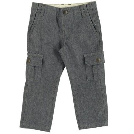 Játékok 1-3 éveseknek - Pantaloni gri cu buzunare laterale (4543), 12 luni, 80 cm