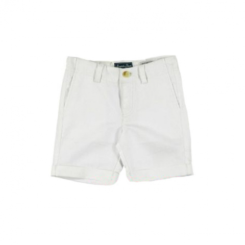 Játékok 9-12 éveseknek - Pantaloni scurti albi din in (3203), 9 ani / 134 cm
