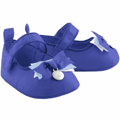 Játékok 3-5 éveseknek - Pantofi albastri din material textil (9286) cu bareta, 15