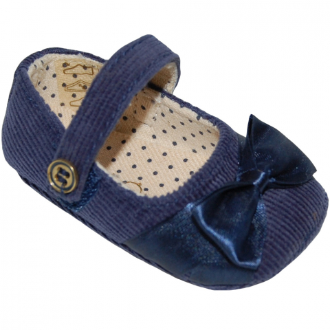 Játékok 3-5 éveseknek - Pantofi bleumarin (9734) cu bareta si funda, 15