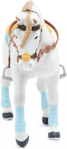 Papo Figurina Cal De Echitatie Bleu [2]
