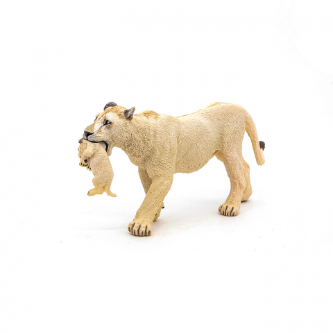 Papo Figurina Leoaica Alba Cu Pui [7]
