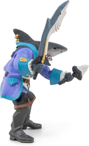 Papo Figurina Mutant Rechin Cu Jacheta Albastra [5]