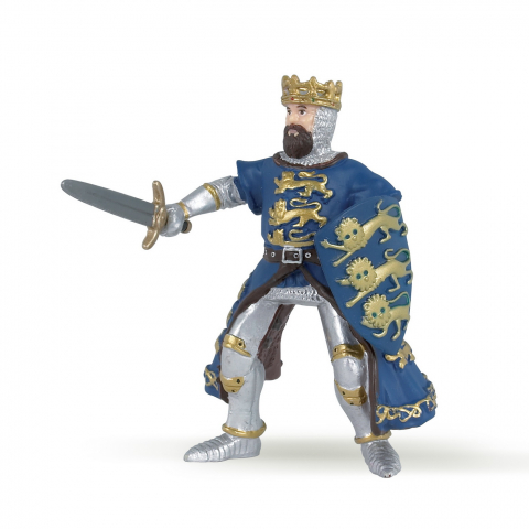 Játékok 50 RON alatt - Papo Figurina Regele Richard Albastru