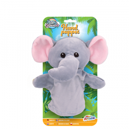 Oktató játékok - Grafix Papusa de mana - Elefant vesel