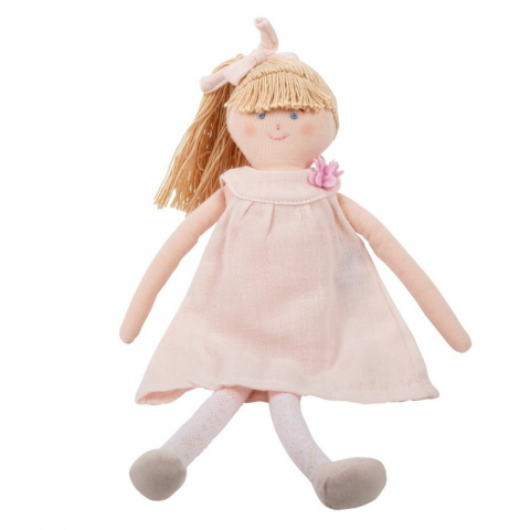 Papusa din bumbac - Roz pastel [1]