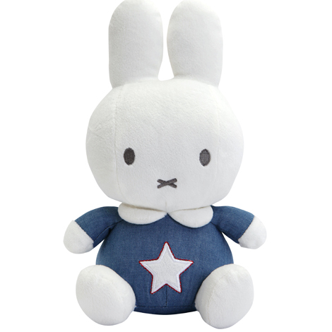 Játékok 1-3 éveseknek - Papusa din plus Miffy Denim 25 cm