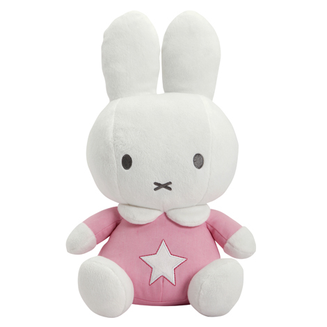 Játékok 1-3 éveseknek - Papusa din plus Miffy Pink 25 cm