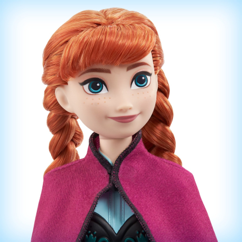 Mattel-Papusa Disney Frozen Anna Cu Codite [4]