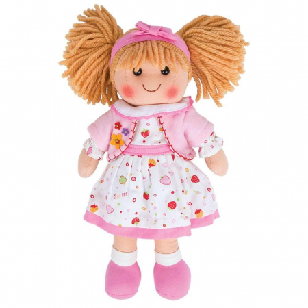 Jucarii educative - BigJigs-Papusa-Kelly-34-cm