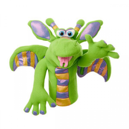 Jucarii +2 Ani - Melissa & Doug Papusa mare de mana Dragon