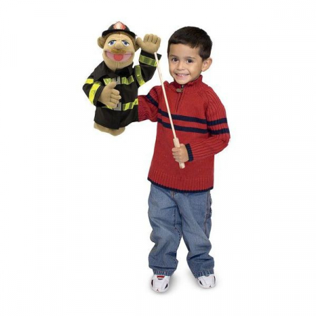 Melissa & Doug Papusa mare de mana Pompier [1]