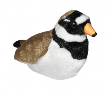 Jucarii educative - Wild Republic-Pasare cu sunet Prundaras Gulerat Mic - RINGED PLOVER