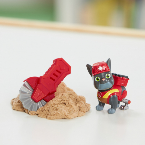 Patrula Catelusilor Echipa Rubble Set 2 Figurine Charger Si Wheeler  [7]
